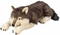30in Wild Republic Jumbo Wolf Plush
