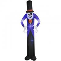 Airblown Inflatables Halloween Skeleton Creature with Hat