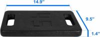 Yes4All 40Lbs Cast Iron Ruck Plate