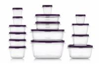 Rubbermaid Easy Find Food Container Set