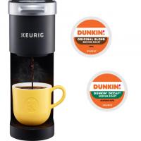 Keurig K-Mini Single Serve Coffee Maker with 44 Dunkin K-Cups