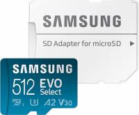 512GB Samsung EVO Select v30 microSDXC Memory Card