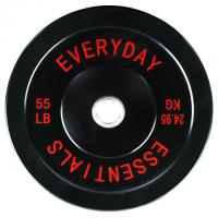 BalanceFrom Olympic Bumper Plate Weight 55lb Plate