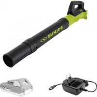 Sun Joe 24V iON Cordless Turbine Jet Leaf Blower Kit