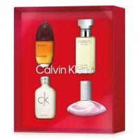 Calvin Klein Womens 4-Piece Perfume Gift Set