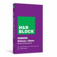 HR Block Tax Software Deluxe with State 2022