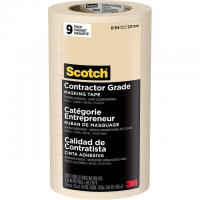 Scotch Contractor Grade Masking Tape 9 Pack