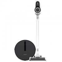 iHome 3-in-1 StickVac with AutoVac Robot Vacuum