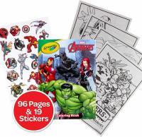 Crayola Avengers Coloring Book with Stickers