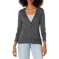 Amazon Essentials Womens Lightweight Vee Cardigan Sweater