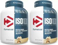Dymatize ISO100 Whey Isolate Protein Powder 10lbs + 8 Drinks