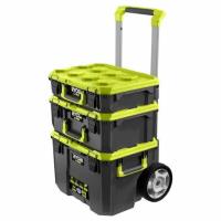 Ryobi Link Rolling Tool Box with Link Medium Tool Box