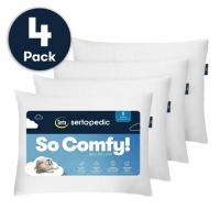Serta So Comfy Bed Pillows 4 Pack