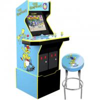 Arcade1Up The Simpsons 30th Edition Arcade with Riser and Stool
