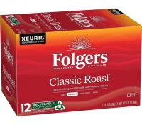 Folgers Classic Roast 72 K-Cup Coffee Pods