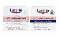 Eucerin Q10 Anti Wrinkle Face Cream Bundle with Day Cream