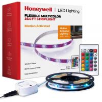 Honeywell Flexible Multicolor Motion Activated RGB Indoor LED Strip Light