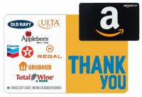 Chevron Texaco Gas Card + Amazon Card