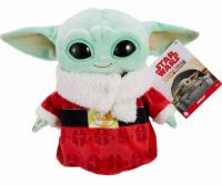 8in Star Wars The Mandalorian Grogu Holiday Plush