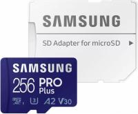 256GB Samsung PRO Plus A2 V30 microSDXC Memory Card