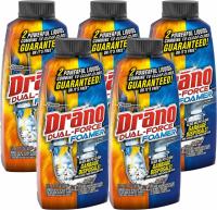Drano Dual-Force Foamer Clog Remover 5 Pack
