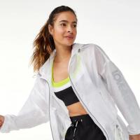 Love and Sports Womens Long Anorak Jacket with Hood