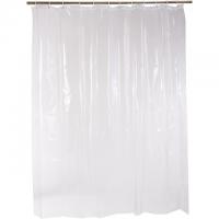 Amazon Basics Clear Vinyl Shower Curtain Liner