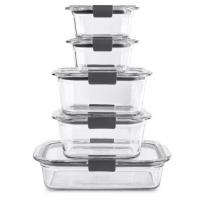 Rubbermaid Brilliance Glass Food Storage Set