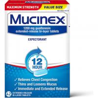 Mucinex Chest Congestion Maximum Strength Tablets