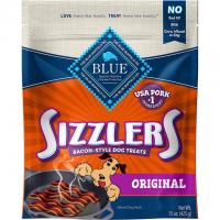 Blue Buffalo Sizzlers Natural Bacon-Style Soft-Moist Dog Treats