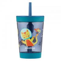 Contigo Plastic Spill-Proof Kids Tumbler with Straw 2 Pack