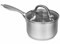 Sedona Pro Stainless Steel 1.5qt Saucepan with Glass Lid