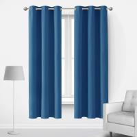 Deconovo Grommet Thermal Insulated Blackout Curtains 2 Pack