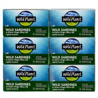 Wild Planet Wild Sardines In Virgin Olive Oil 6 Pack