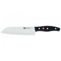 7in Zwilling Twin Signature Hollow Edge Santoku Knife