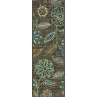 Maples Rugs Reggie Floral Non Slip Runner Rug