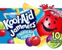 Kool-Aid Jammers Tropical Punch Juice Drink 40 Pouches