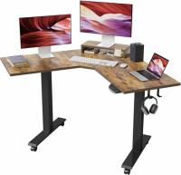 Dual Motor L Shaped 48in Electric Standing Desk