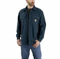 Carhartt Mens Rugged Flex Relaxed Fit Fleece-Lined Shirt Jacket