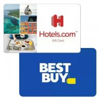 Buy a Hotels Gift Card and get a Best Buy Gift Card