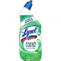 Lysol Toilet Bowl Cleaner Gel Forrest Rain Scent