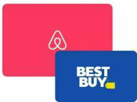 Airbnb Gift Card with a Best Buy Gift Card