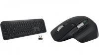 Logitech MX Keys Wireless Keyboard with MX Master 3S Mouse