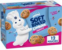 Pillsbury Mini Soft Baked Cookie Snack Bags