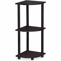 Furinno Turn-N-Tube 3-Tier Corner Shelving Unit