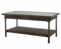 Hampton Bay Beacon Park Wicker Outdoor Patio Coffee Table