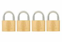 Brinks 40mm Keyed-Alike Solid Brass Padlocks