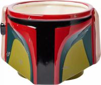 Silver Buffalo Star Wars Boba Fetts Helmet Mug