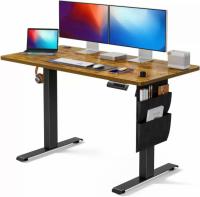 Marsail Adjustable Electric Standing Desk with Storage Bag