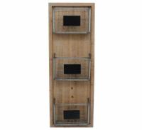 Stylewell Wood Wall Organizer